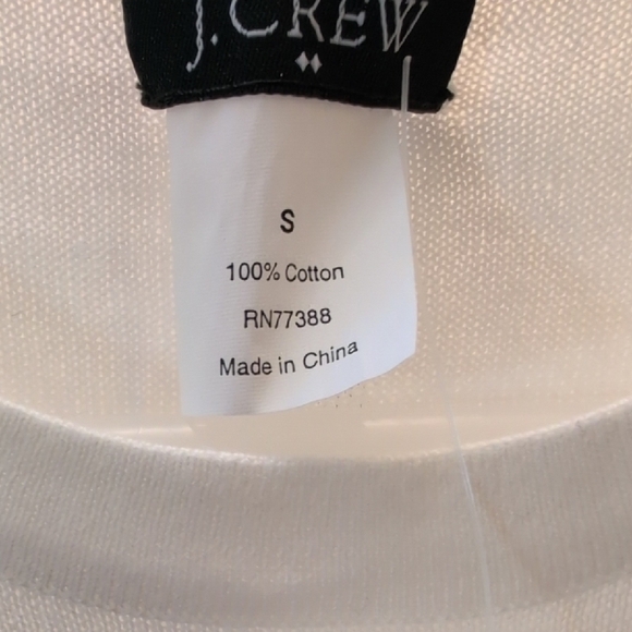 J. Crew Classic White Tank Top - Picture 4 of 5